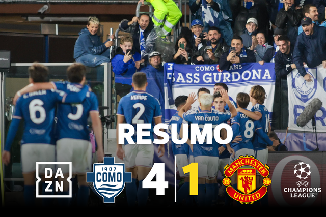 Resumo da humilhação que o Manchester United sofreu em Como