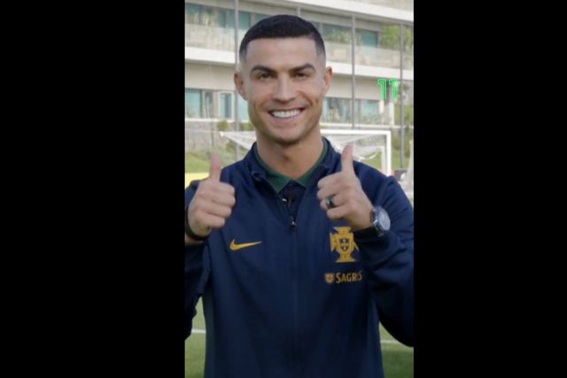 Ronaldo destaca «olho diferente do sr. Aurélio»