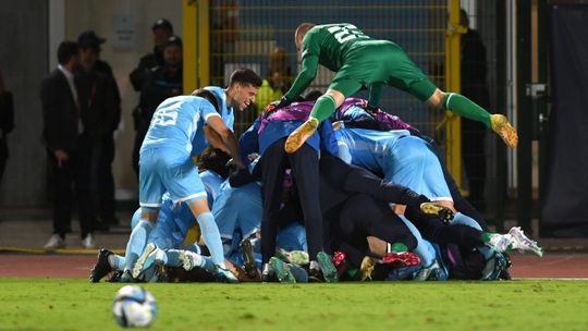 San Marino marcou pelo 3.º jogo consecutivo pela primeira vez na história e houve festa rija