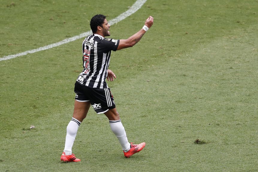 Hulk a jogar pelo Atlético Mineiro
