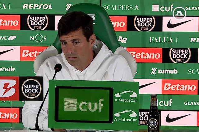 «Gyokeres? O que queremos é contar com ele o máximo de tempo possível»