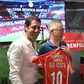 Rui Costa em Arouca para inaugurar novas instalações da casa do Benfica