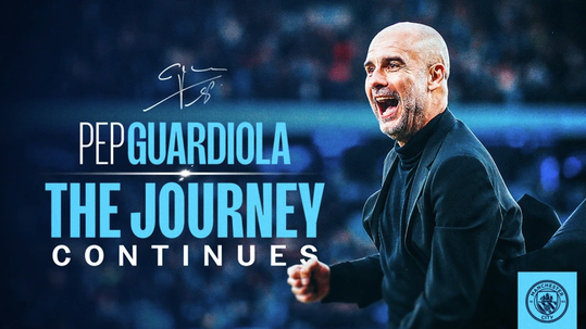 Pep Guardiola: «Tenho um sentimento especial por este clube»