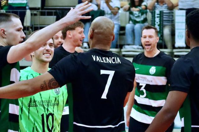 Sporting nos oitavos da Taça Challenge de voleibol