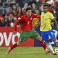 Brasil derrotou Marrocos por 2-1 em jogos do quartos de final