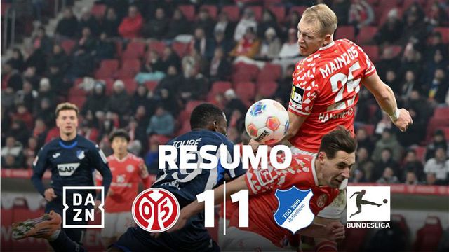 Hoffenheim desperdiça oportunidade de saltar para o top-3 (resumo)