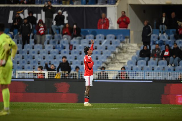 Ríos estreou-se a marcar pelo Benfica frente ao Atlético - Foto: Sérgio Miguel Santos