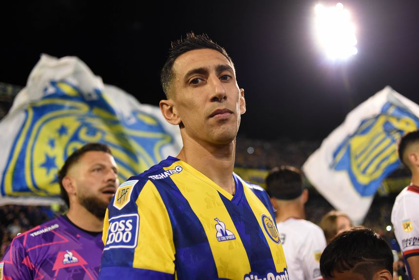 Ángel Di María regressou ao Rosario Central esta temporada e conquisto um título