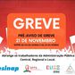 Greve convocada pela FESINAP