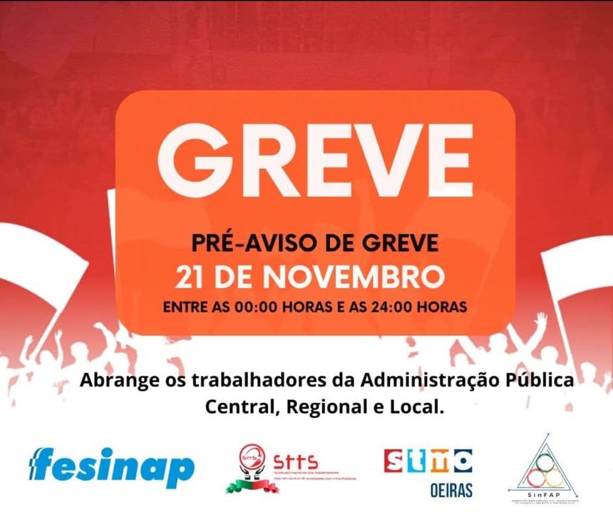 Greve convocada pela FESINAP
