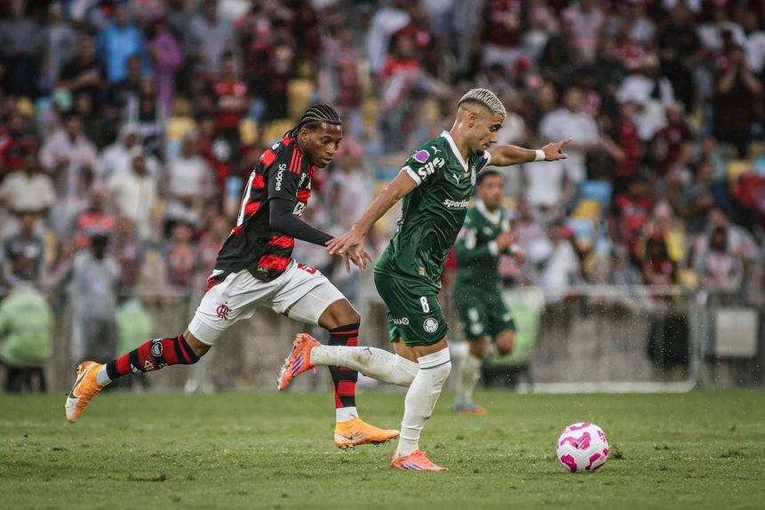 Flamengo e Palmeiras têm dominado o futebol no Brasil nas últimas épocas — Foto: IMAGO