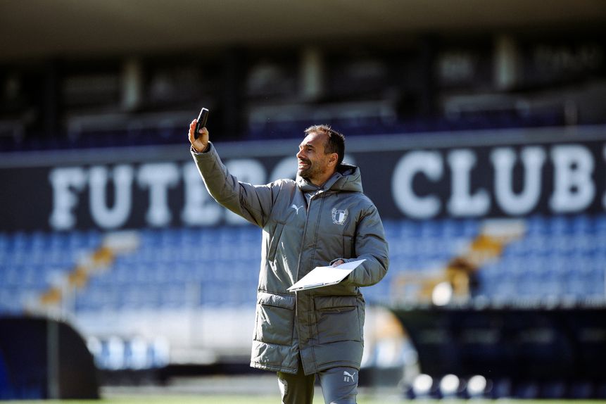 Técnico dos minhotos tem ambições na prova rainha, mas não abdica do pragmatismo - Foto: Famalicão