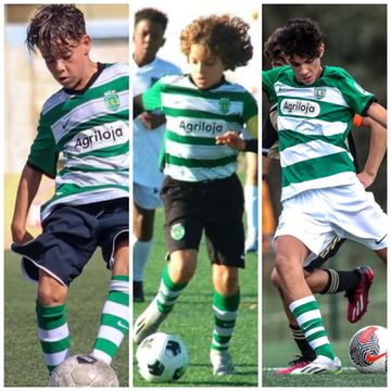 ADN do Sporting garantido de pais para filhos