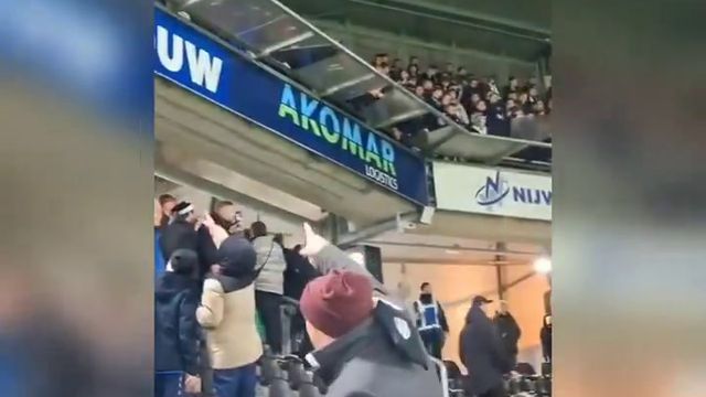 Pancadaria entre adeptos suspende jogo na Eredivisie