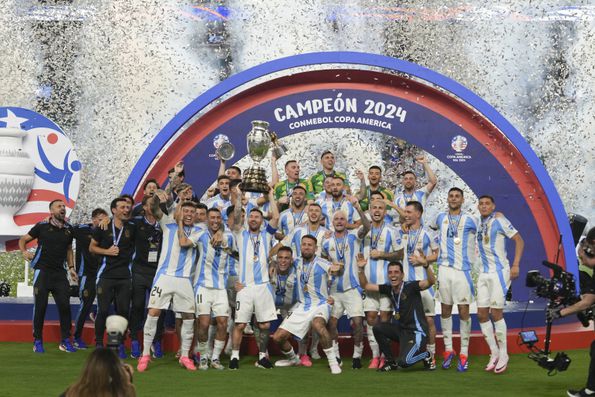 Argentina venceu 16.ª Copa América em 2024