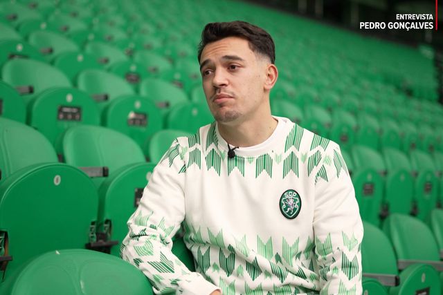 Pedro Gonçalves sobre a Champions: «Passar aos oitavos»
