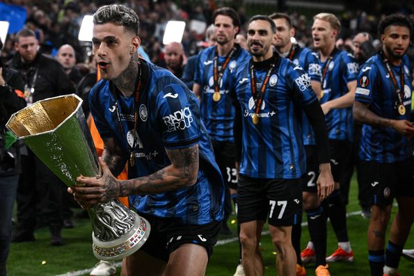 Atalanta festejou em 2024 a conquista da Liga Europa