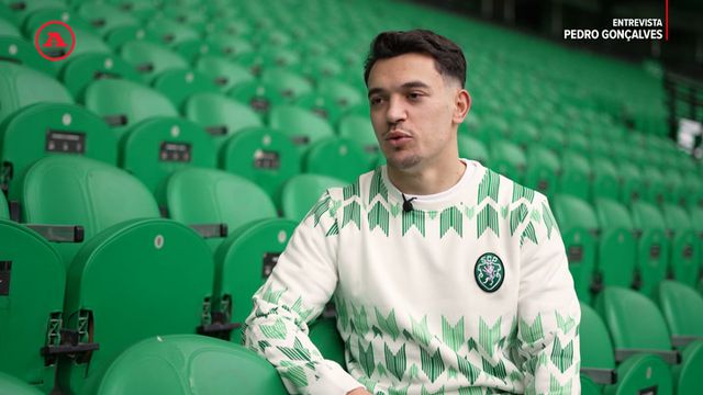 Pedro Gonçalves: «Ainda bem que Gyokeres está do nosso lado»