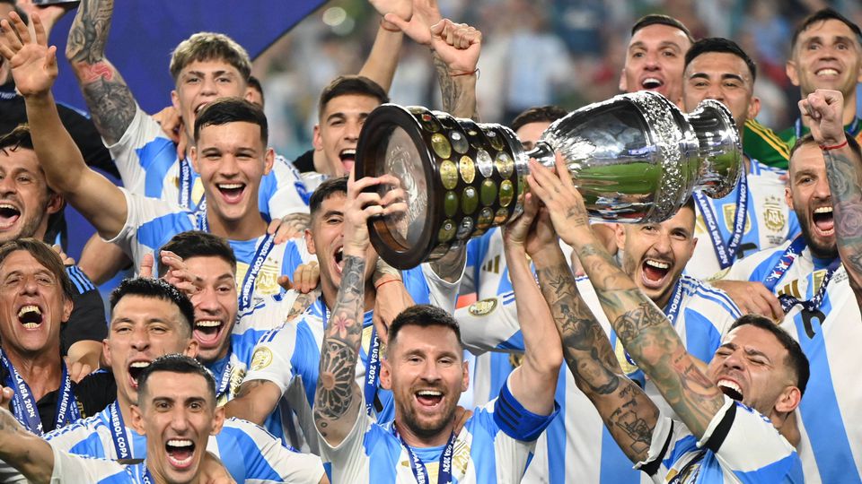 Argentina venceu 16.ª Copa América em 2024