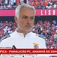 A antevisão de José Mourinho ao Benfica-Famalicão