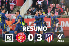 Três golos sem resposta valem três pontos ao Atlético Madrid (resumo)