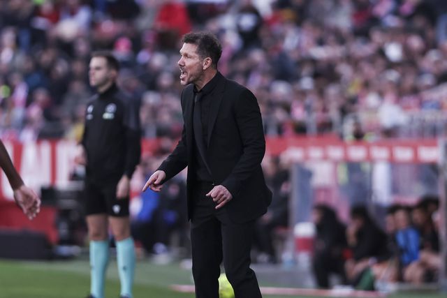 Diego Simeone, treinador do Atlético Madrid
