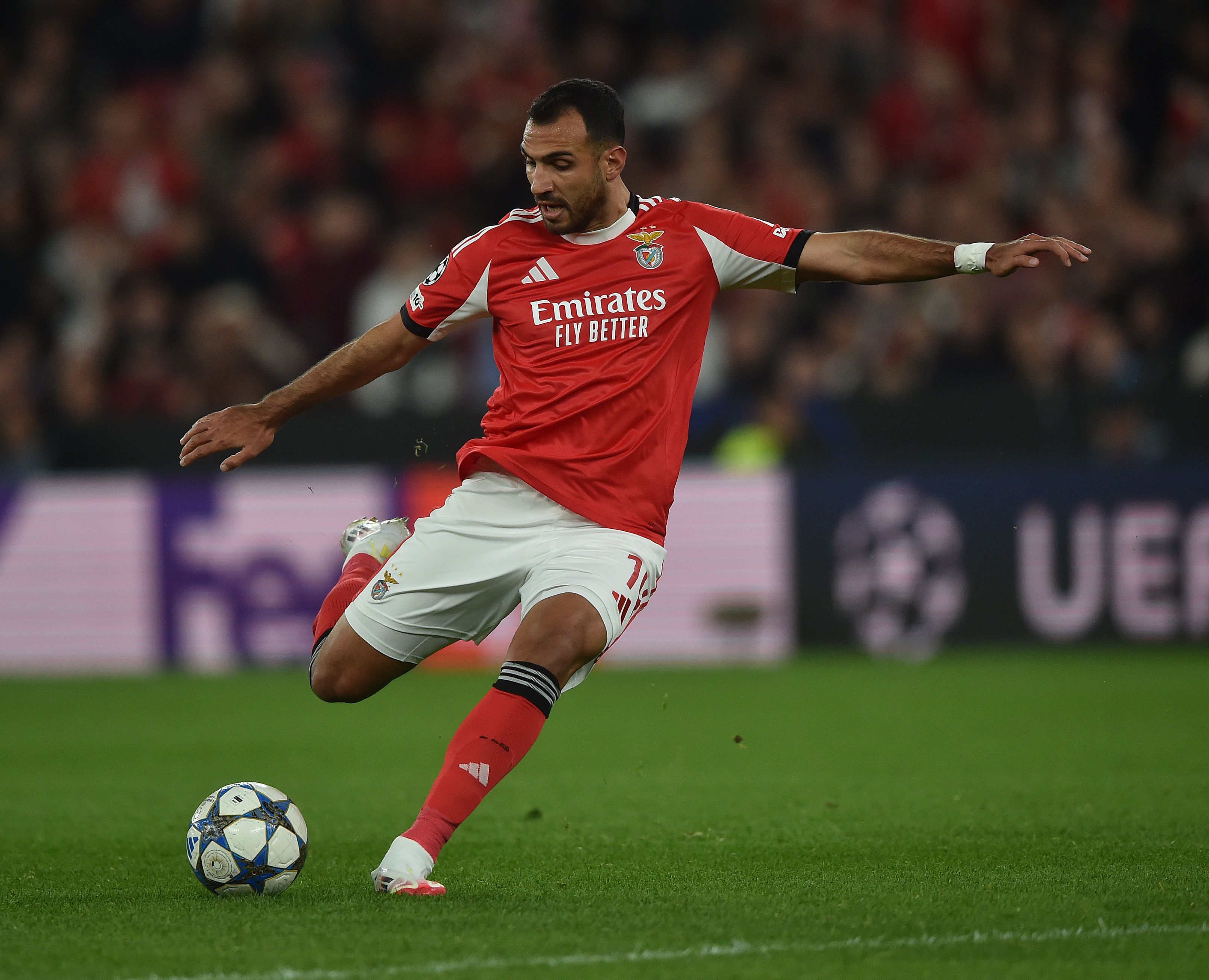 Benfica, de Pavlidis, recebe esta segunda-feira, 22 de dezembro, o Famalicão - Foto: MIGUEL NUNES
