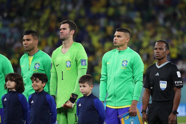 Thiago Silva e Alisson Becker a representar o Brasil no Mundial 2022