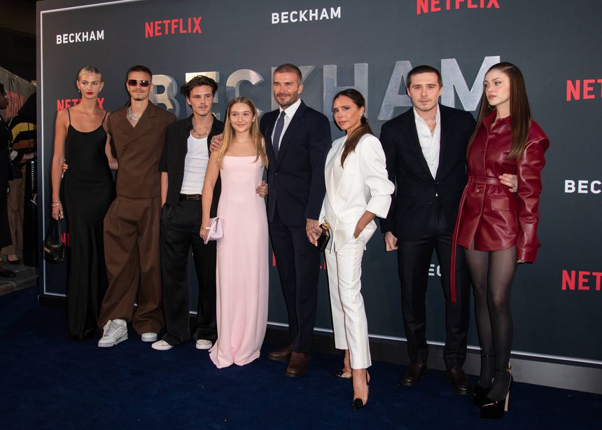A família Beckham - Foto: IMAGO