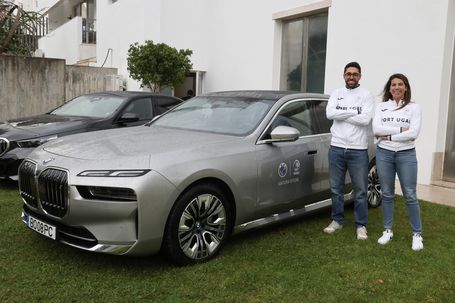 Afonso Costa e Patrícia Batista sonham estrear-se em LA 2028. foto COP