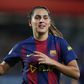 Kika Nazareth marcou na goleada do Barcelona na Taça da Rainha