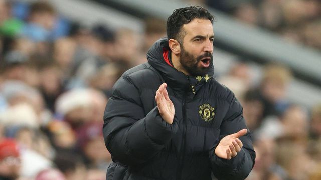 Ruben Amorim, treinador do Manchester United