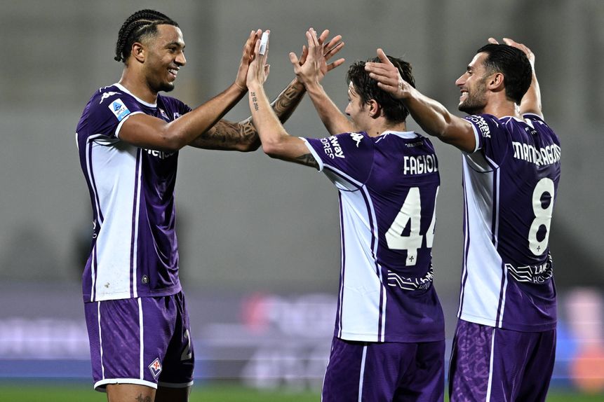 Cher Ndour contribuiu para a goleada da Fiorentina