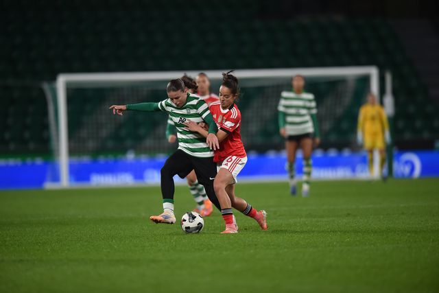 Benfica continua com cinco pontos de vantagem sobre o Sporting. foto: Miguel Nunes