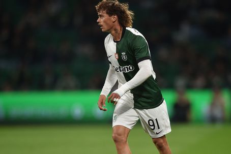 Ricardo Mangas chegou ao Sporting no início da temporada proveniente do Spartak Moscovo (Foto Miguel Nunes)