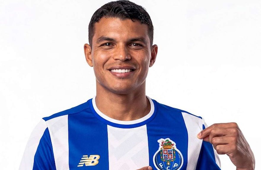 Thiago Silva, mais recente reforço do FC Porto, tem 41 anos e três meses - Foto: FC Porto