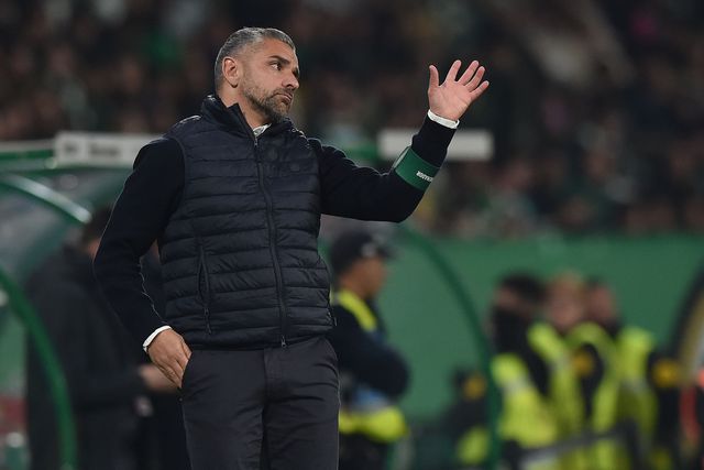 O treinador do Sporting, Rui Borges, 44 anos - Foto: MIGUEL NUNES