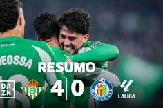 Goleada do Betis no estádio La Cartuja a fechar 2025 (resumo)