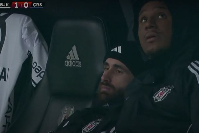 Rafa Silva parece estar num beco sem saída no Besiktas - Foto: D. R.
