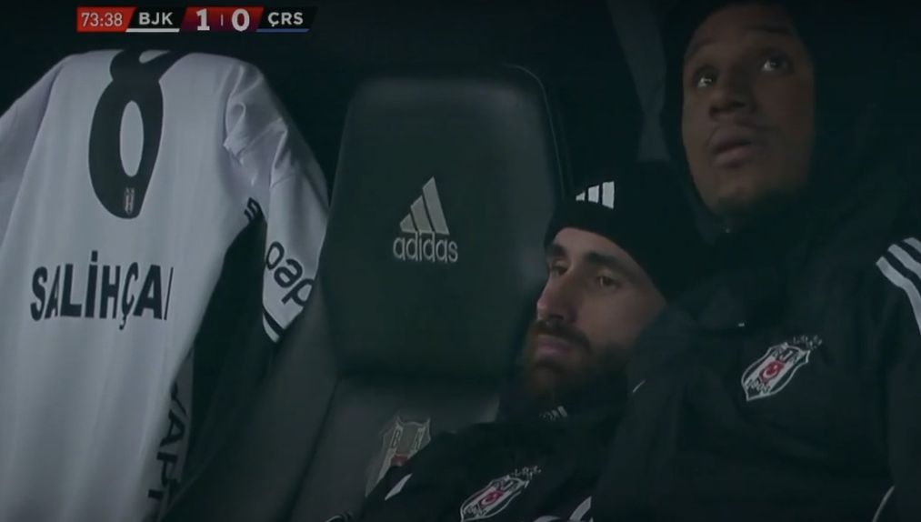 Rafa Silva parece estar num beco sem saída no Besiktas - Foto: D. R.