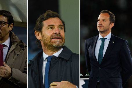 Rui Costa, André Villas-Boas e Frederico Varandas, presidentes de Benfica, FC Porto e Sporting