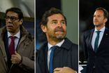 Rui Costa, André Villas-Boas e Frederico Varandas, presidentes de Benfica, FC Porto e Sporting