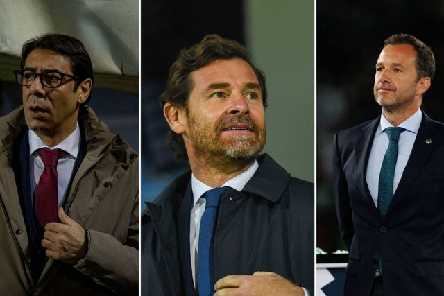 Rui Costa, André Villas-Boas e Frederico Varandas, presidentes de Benfica, FC Porto e Sporting