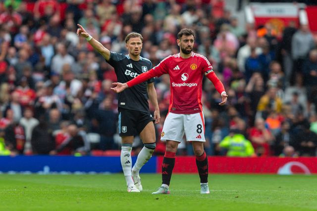 Aston Villa-Man. United: dois portugueses no onze de Amorim