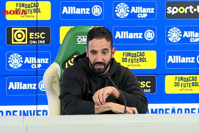 Amorim confirma dois titulares no jogo com o SC Braga