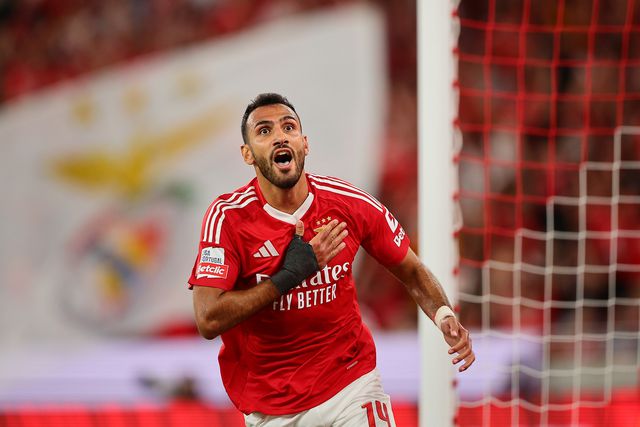 FUTEBOL - pavlidis do Benfica durante o jogo Benfica Casa Pia da 2 jornada da primeira Liga no Estadio da Luz em Lisboa . Sabado 17 de Agosto de 2024 (ANDRE ALVES/GRAFISLAB)
