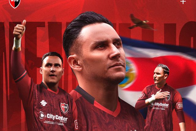 Anúncio da contratação de Keylor Navas