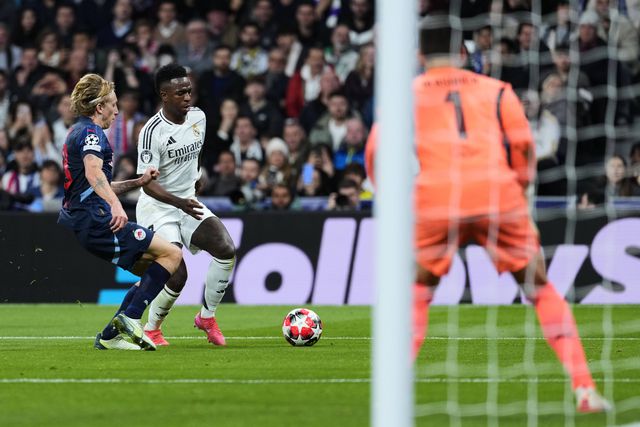 Vinícius Jr. disse 'até amanhã' e marcou um golaço (vídeo)