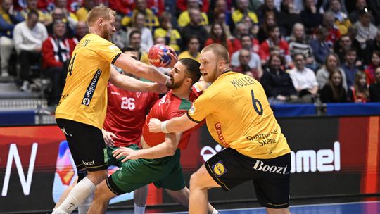 Mundial de andebol: Portugal empata com a Suécia e tem quartos mais perto