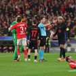 Arbitragem polémica no Benfica-Barcelona (Imago)